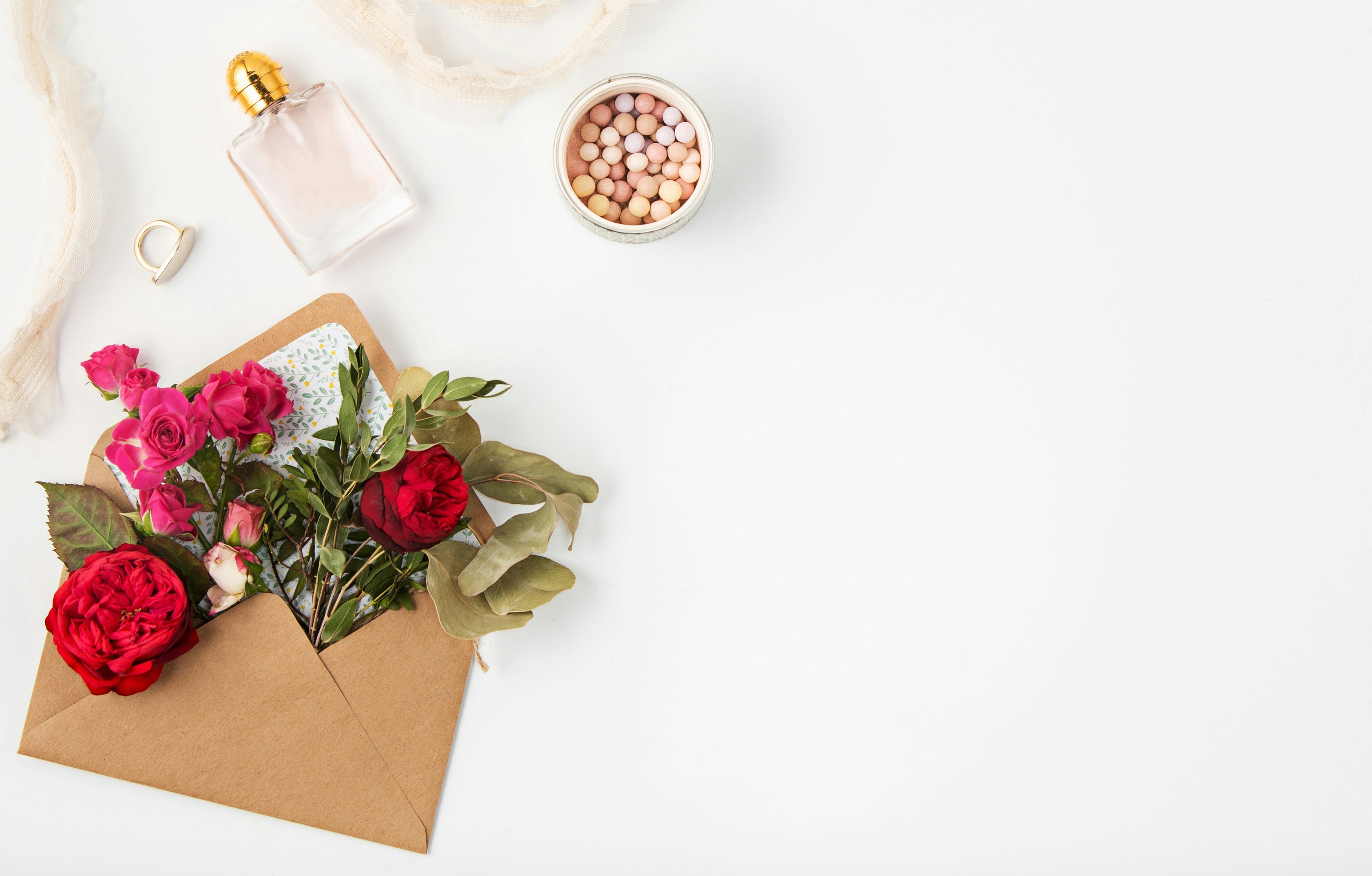 lettera cin fiori